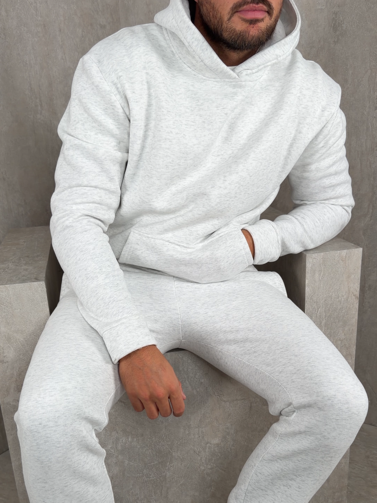 Men's Relaxed Fit Hoodie & Joggers Tracksuit – Straight Leg, 5 Colours