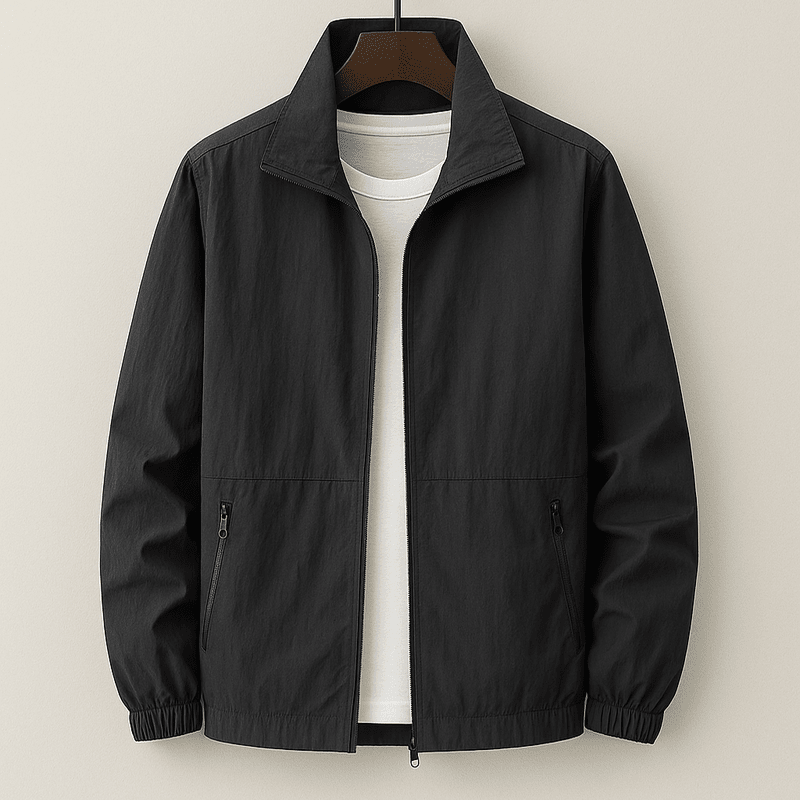 Men's Lightweight Zip Jacket – Breathable Spring & Summer Coat, 5 Colours