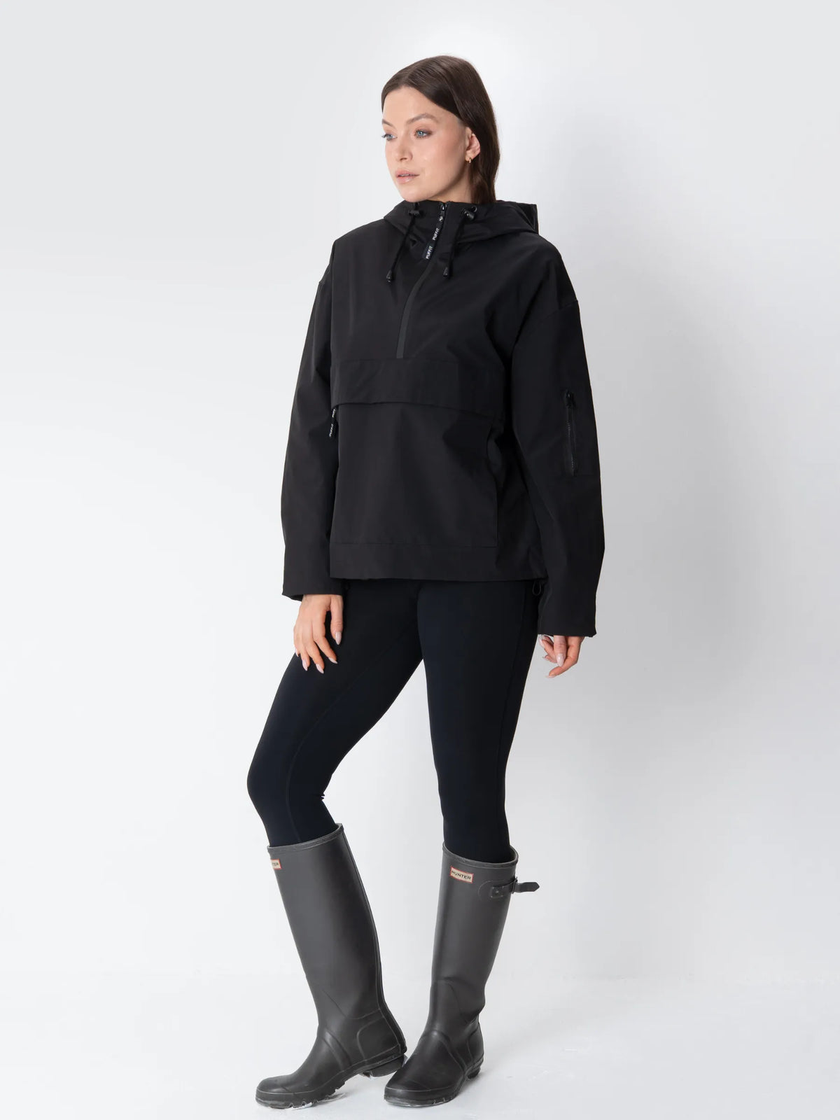 Women's Hooded Rain Jacket – Relaxed Fit Rain Hoodie, 3 Warmth Levels, 5 Colours