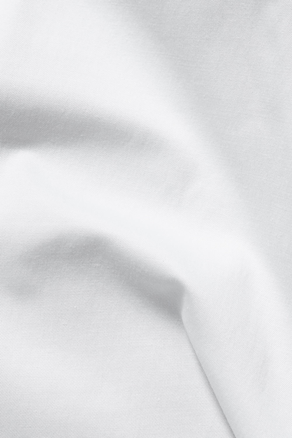 Men's White Muscle Fit Shirt – Stretch Button-Down Collar Shirt