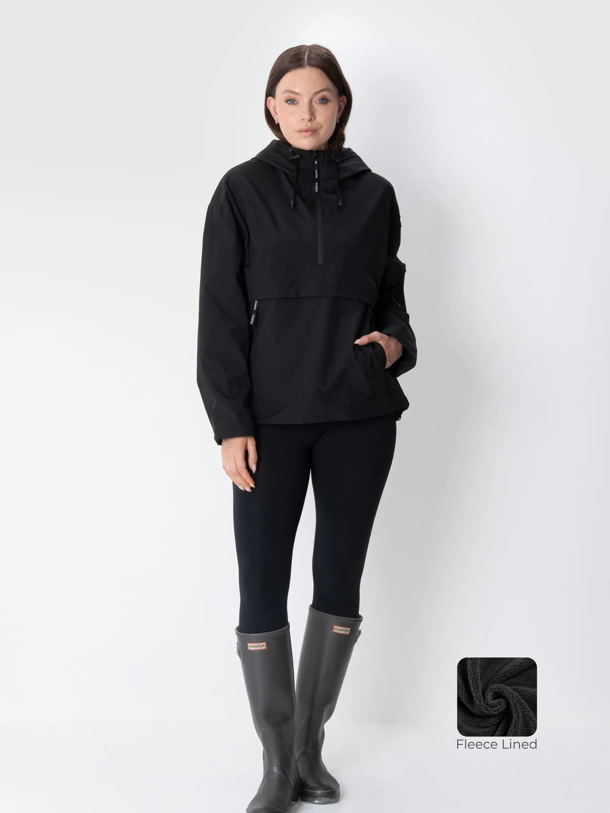 Women's Hooded Rain Jacket – Relaxed Fit Rain Hoodie, 3 Warmth Levels, 5 Colours