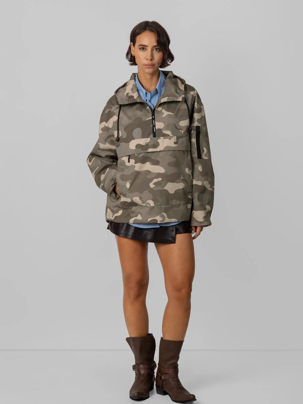 Women's Hooded Rain Jacket – Relaxed Fit Rain Hoodie, 3 Warmth Levels, 5 Colours