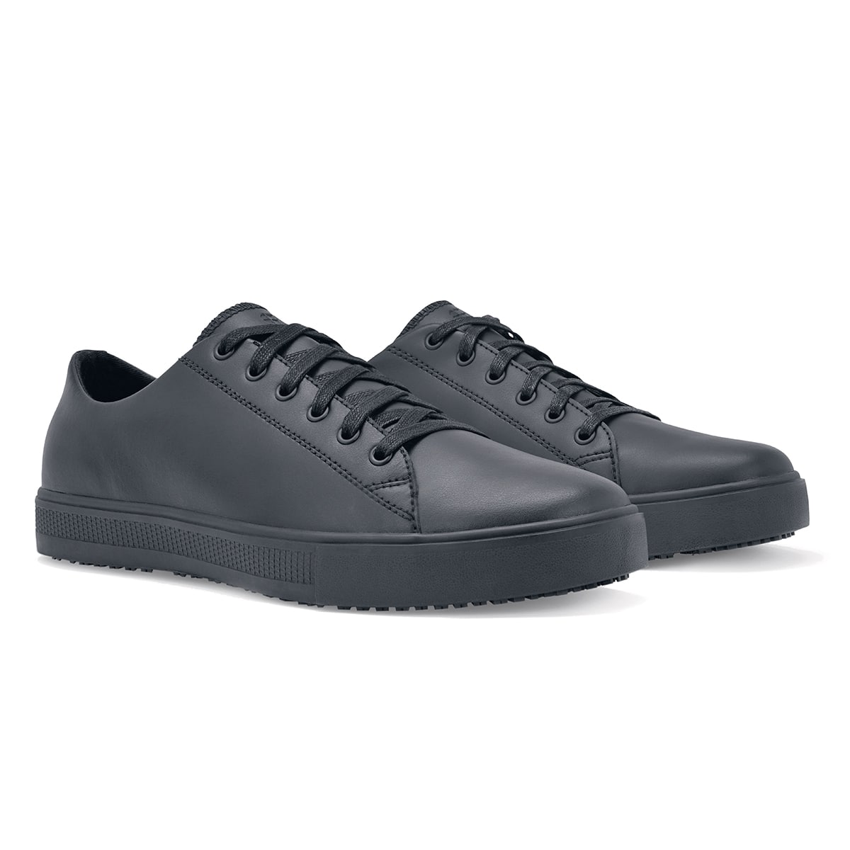 Unisex Black Retro Low-Top Sneakers – Classic Casual Trainers