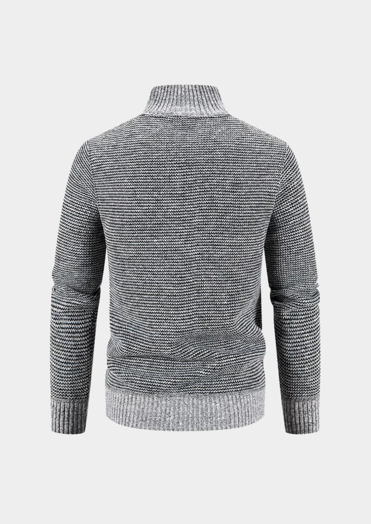 Men's Hybrid Knit Puffer Jacket – Slim Fit Padded Front, 4 Colours