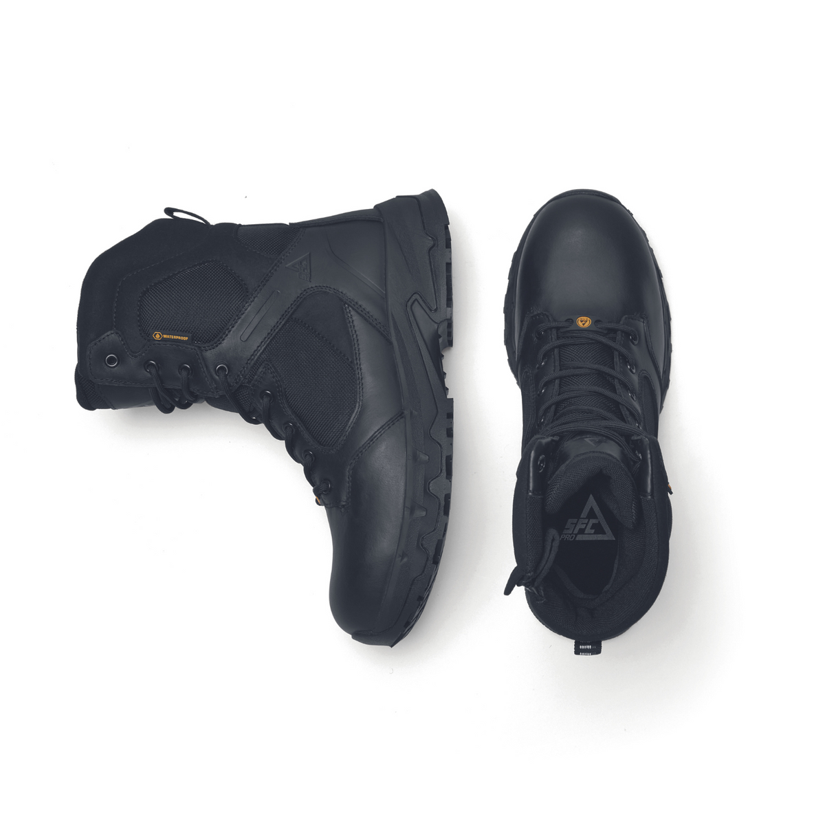 Men's High-Top Work Boots – Waterproof Durable Outdoor Boots