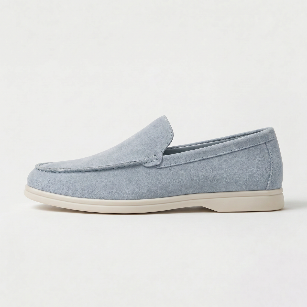 Men's Suede Loafers – Slip-On Lightweight Casual Shoes, 4 Colours
