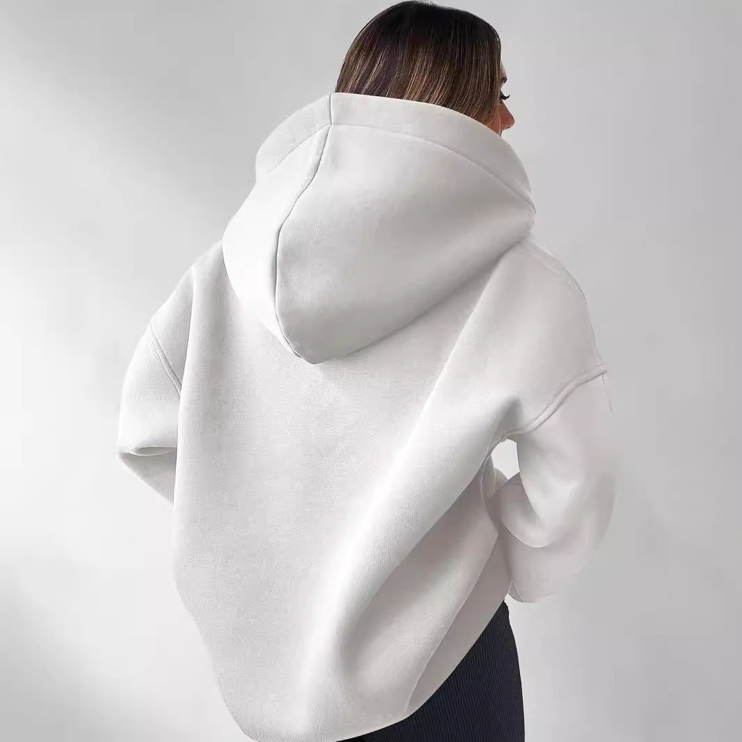 Women's Oversized Hoodie – Cosy Drawstring Hooded Sweatshirt, 10 Colours