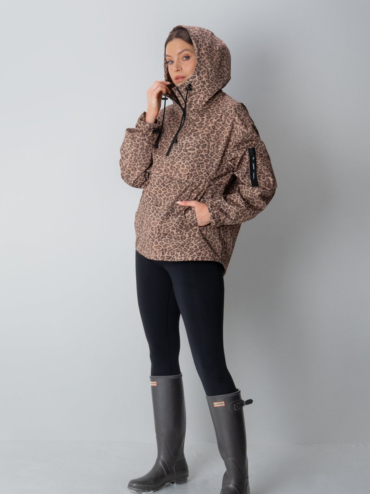 Women's Hooded Rain Jacket – Relaxed Fit Rain Hoodie, 3 Warmth Levels, 5 Colours