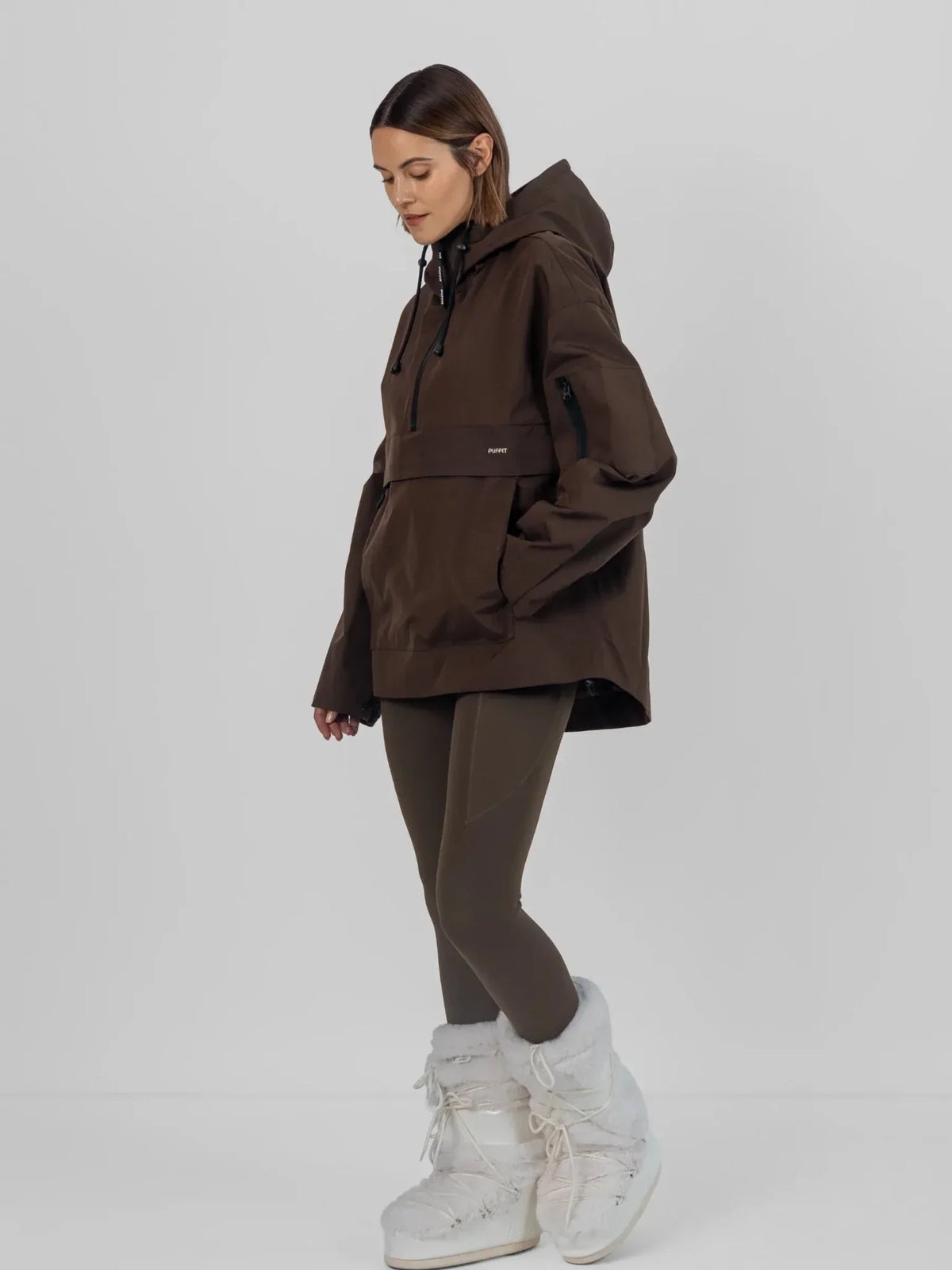 Women's Hooded Rain Jacket – Relaxed Fit Rain Hoodie, 3 Warmth Levels, 5 Colours