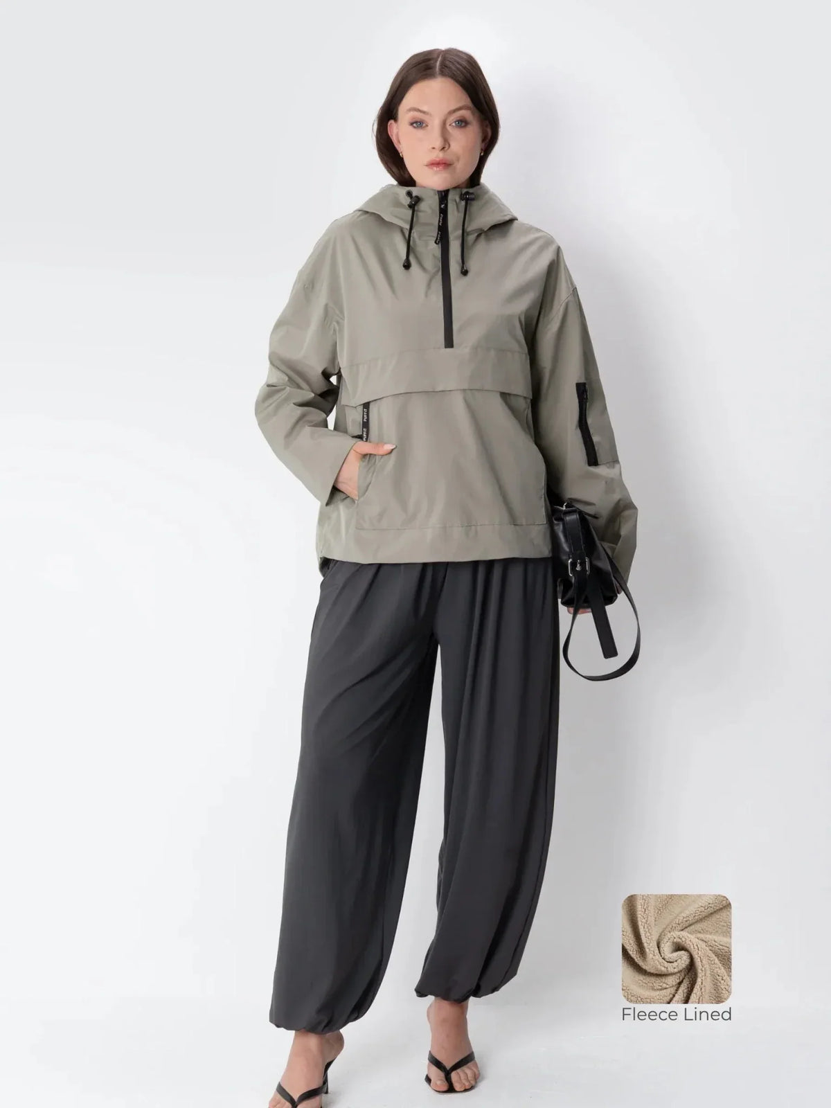 Women's Hooded Rain Jacket – Relaxed Fit Rain Hoodie, 3 Warmth Levels, 5 Colours