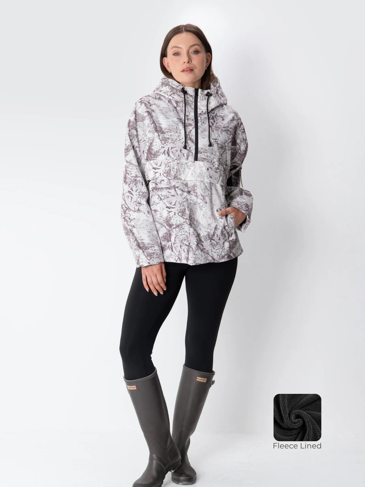 Women's Hooded Rain Jacket – Relaxed Fit Rain Hoodie, 3 Warmth Levels, 5 Colours