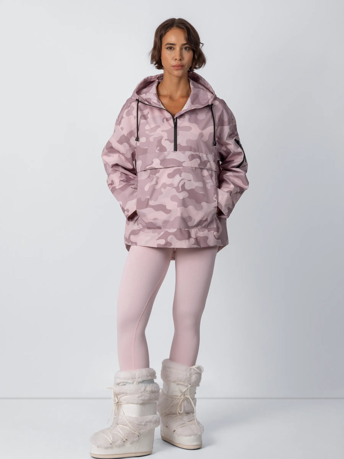 Women's Hooded Rain Jacket – Relaxed Fit Rain Hoodie, 3 Warmth Levels, 5 Colours