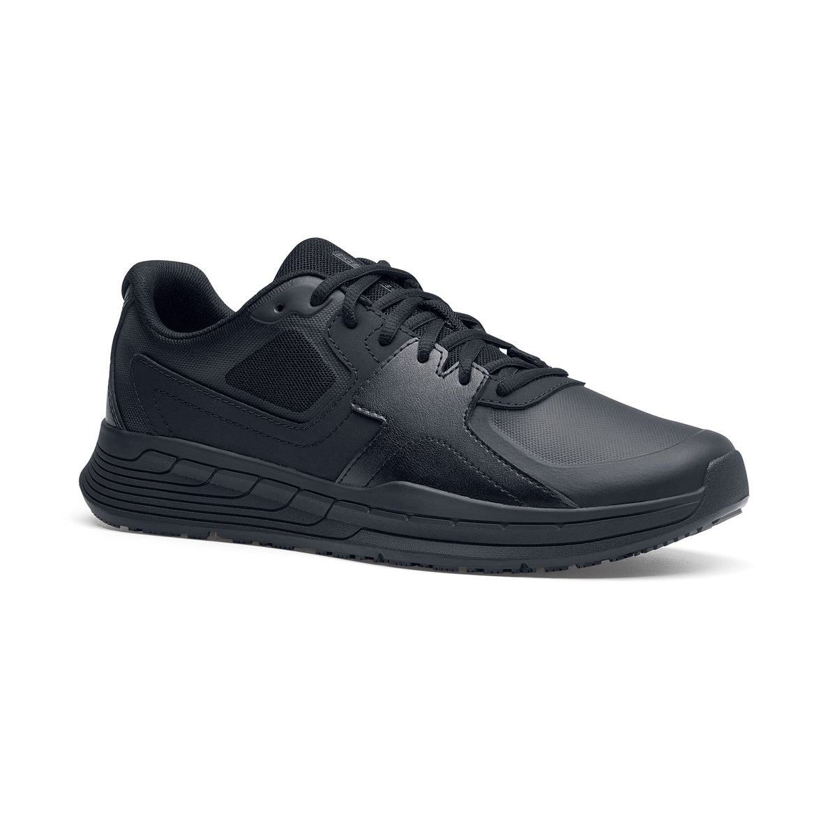 Unisex Black Sneakers – Minimalist Cushioned Everyday Trainers