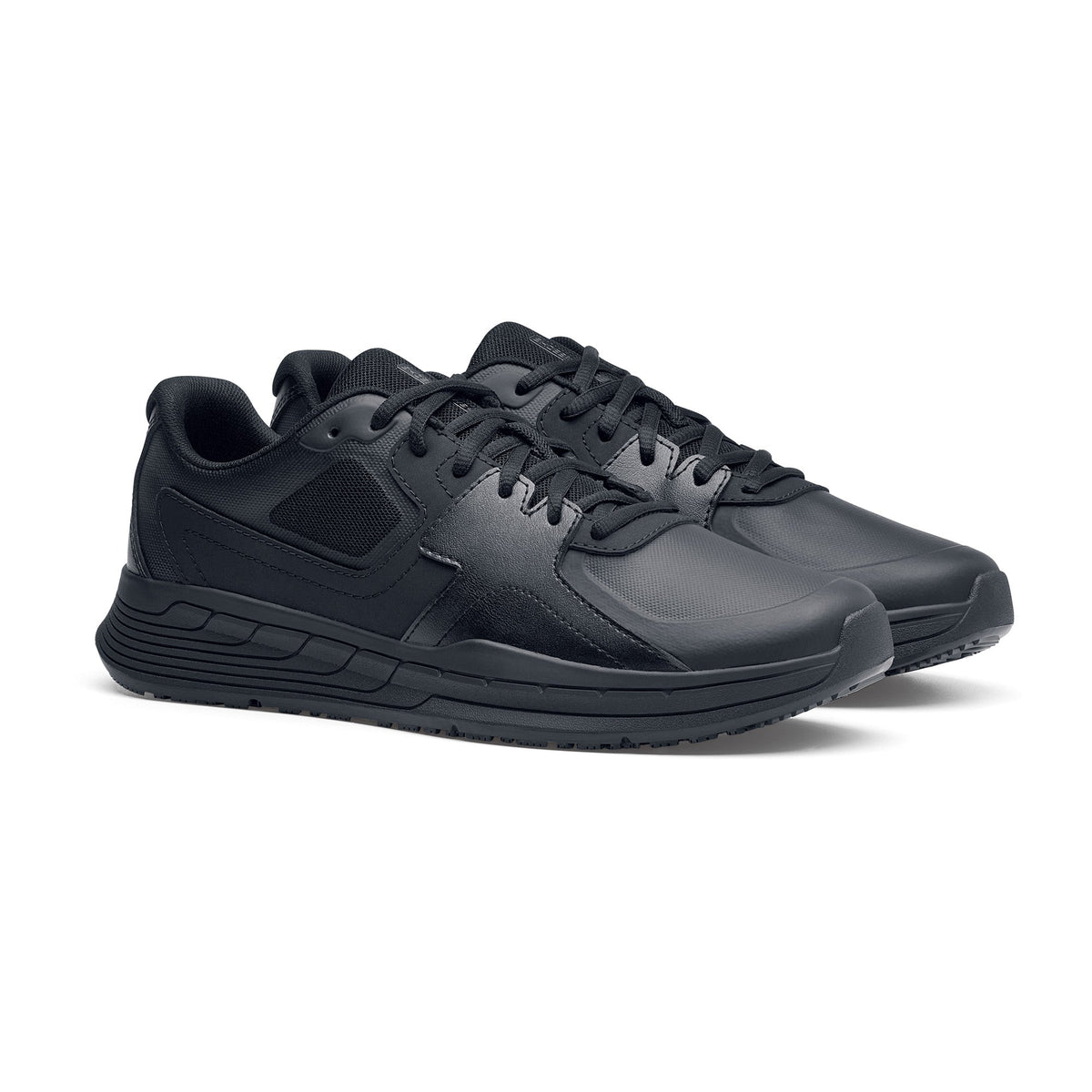 Unisex Black Sneakers – Minimalist Cushioned Everyday Trainers
