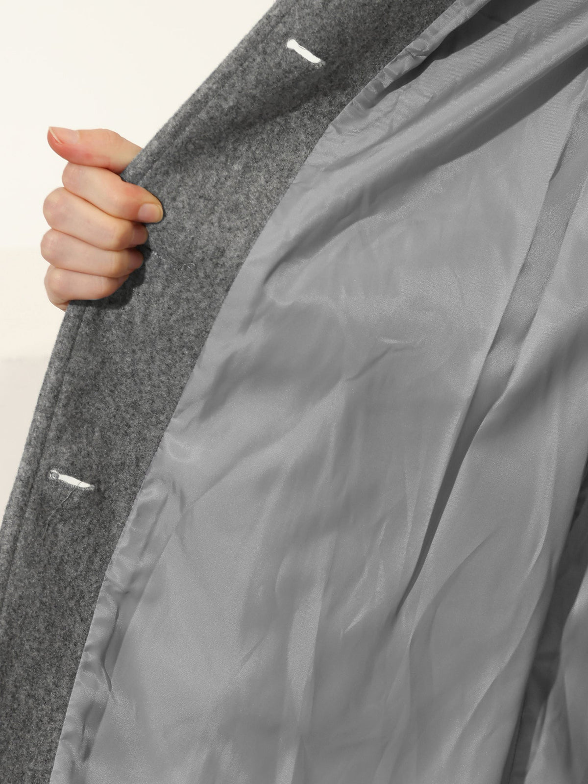 Women's Single-Breasted Trench Coat – Fitted Long Winter Coat, 3 Colours